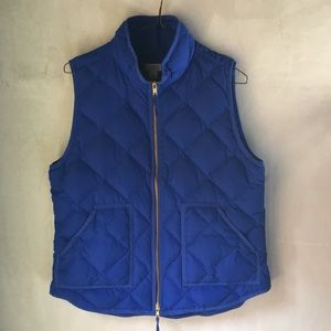 J crew Blue Vest